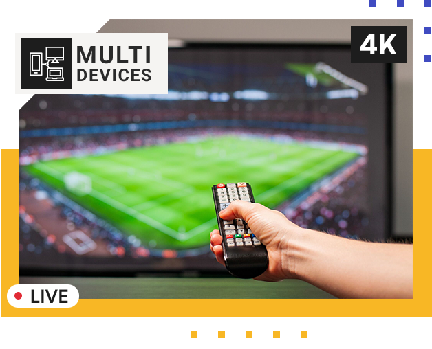 Télécommande utilisée pour reconfigurer un code IPTV expiré sur téléviseur