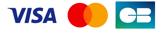 Moyens de paiement acceptés : Visa, Mastercard, Carte Bancaire